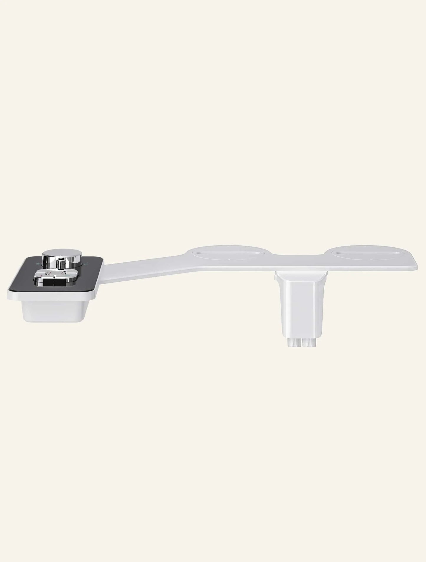 Bidet Attachment for Toilet Seat, Adjustable Angle Dual Nozzle, Self-Cleaning, Feminine Wash, Controllable Fresh Water Pressure