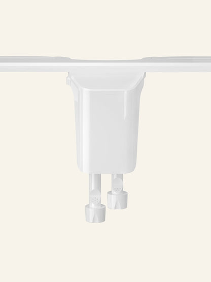 Bidet Attachment for Toilet Seat, Adjustable Angle Dual Nozzle, Self-Cleaning, Feminine Wash, Controllable Fresh Water Pressure