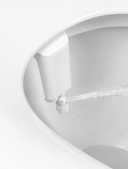 Bidet Attachment for Toilet Seat, Adjustable Angle Dual Nozzle, Self-Cleaning, Feminine Wash, Controllable Fresh Water Pressure